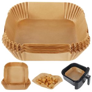 ZELKEY 100 PCS Air Fryer Paper Sheets