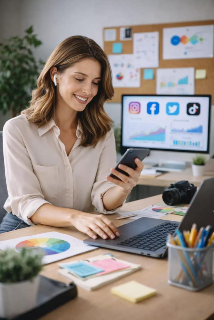 Social media marketing